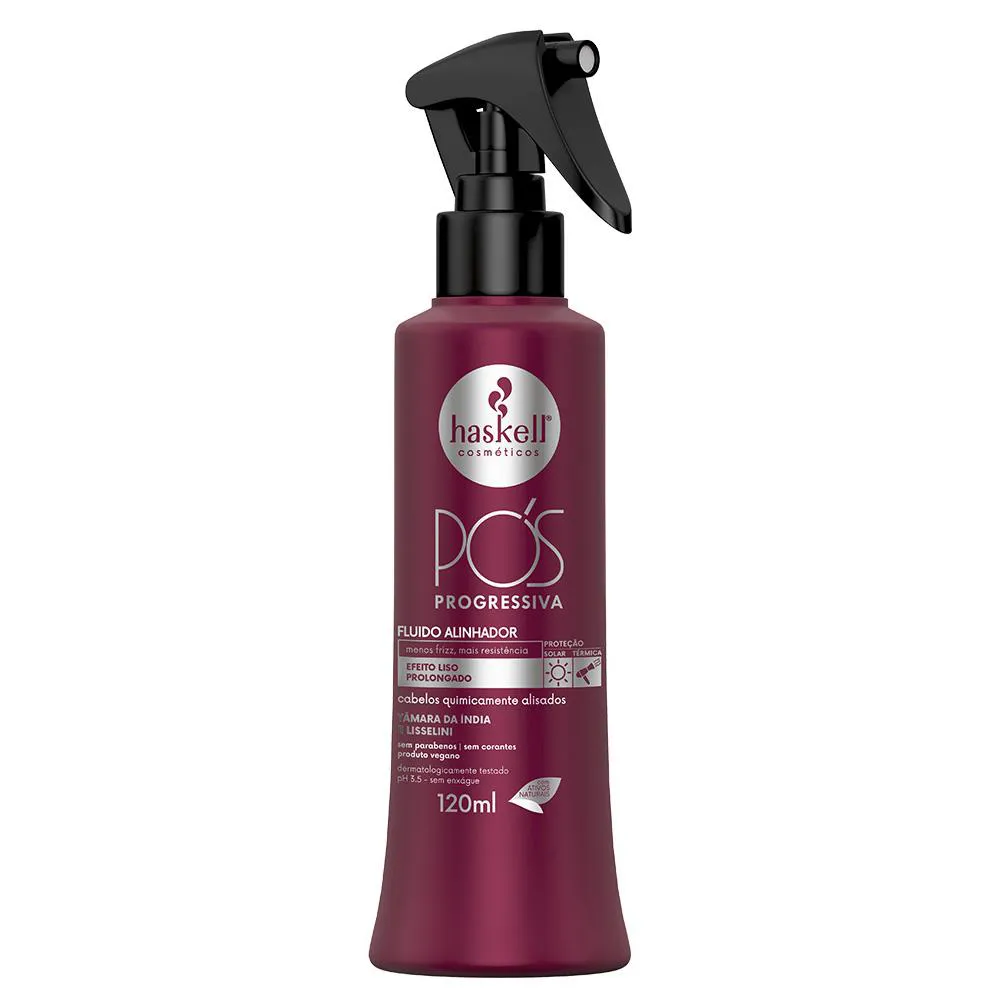 Fluido Alinhador Haskell Pós Progressiva 120ml