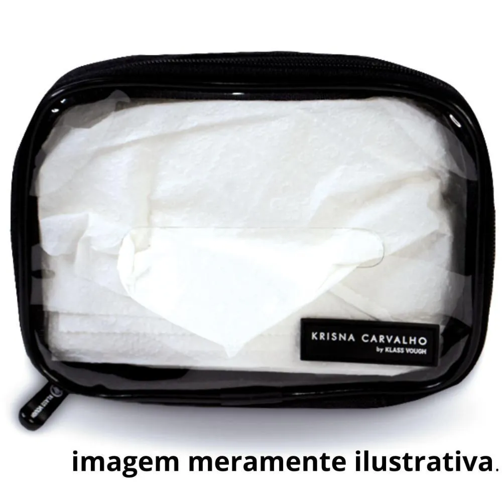 Necessaire Klass Vough Krisna Carvalho Porta Lenço de Papel Ref. Hn0323