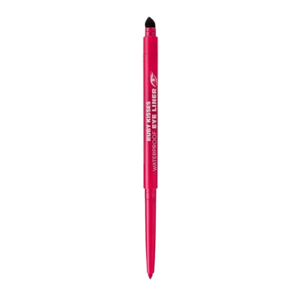 Lápis Retrátil para Olhos Ruby Kisses Eye Liner A Prova D´água Cereja 0,35g
