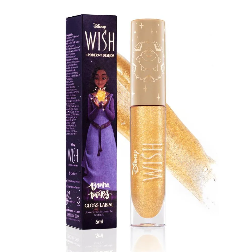 Gloss Labial Bruna Tavares Disney Wish 5ml