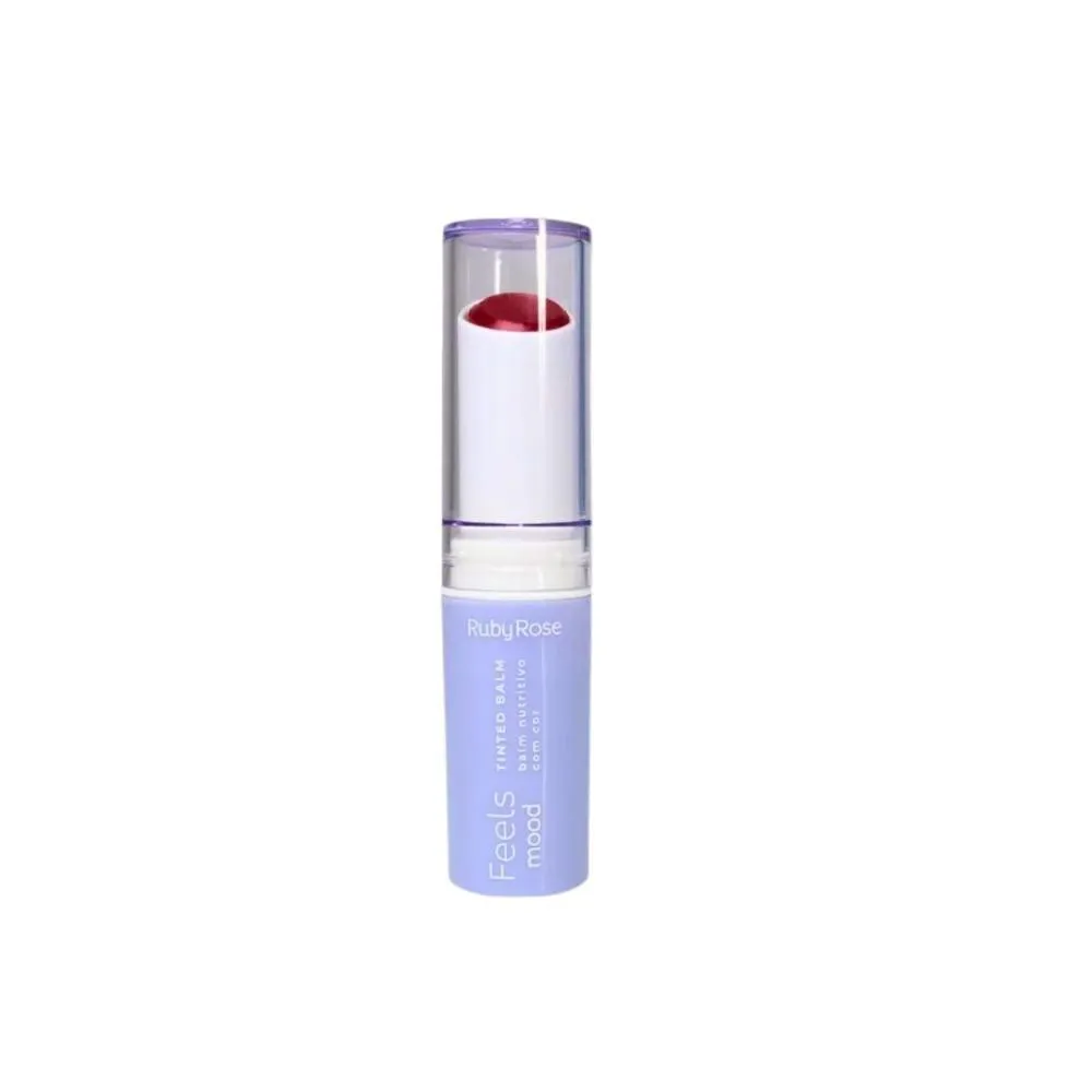 Balm Nutritivo Feels Mood Ruby Rose Tinted Red T30 3g