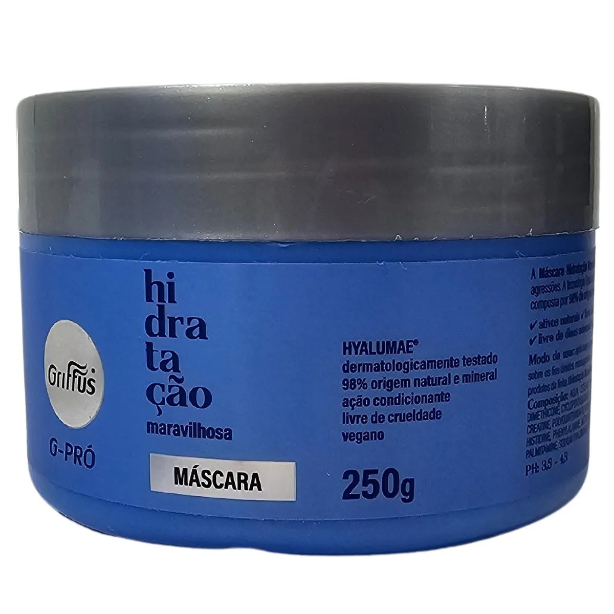 Máscara Hidratação Maravilhosa Vegano G-pró Griffus 250g