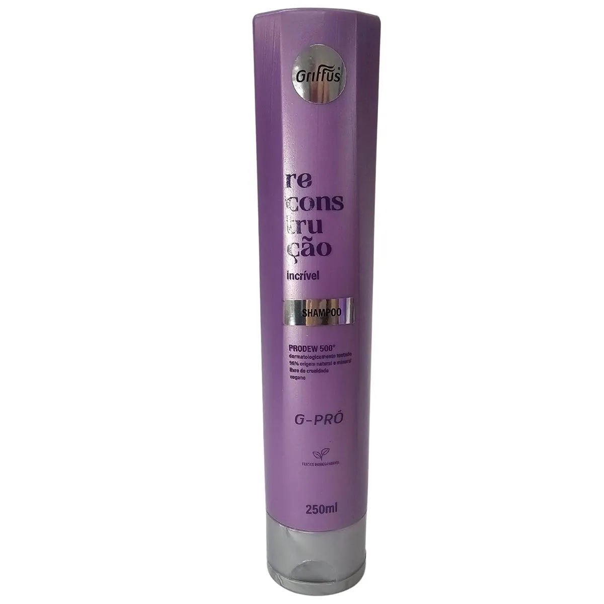 Shampoo Vegano G-Pró Griffus Reconstrução Incrível Fortalecimento 250ml