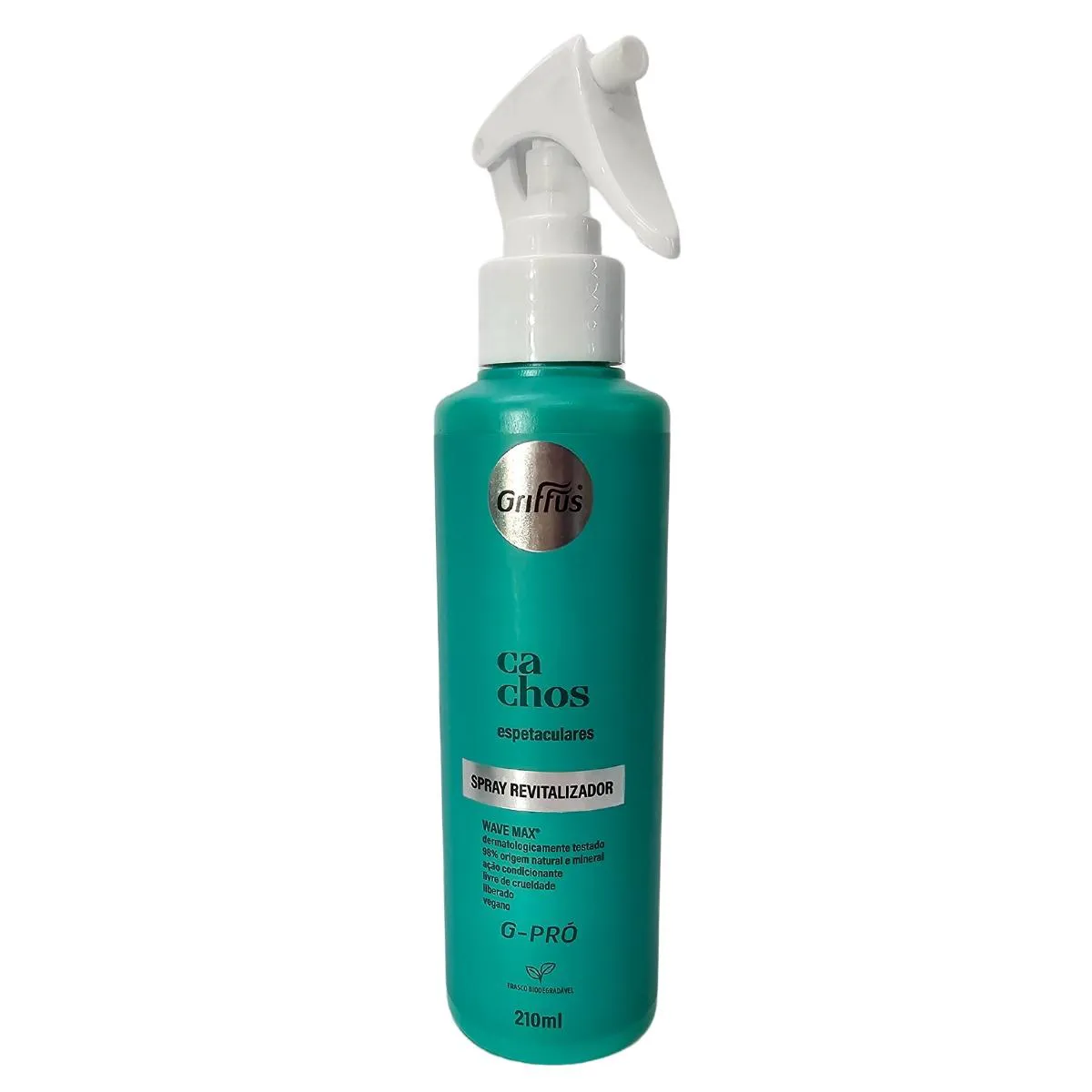 Leave-in Spray Revitalizador Cachos Espetaculares Vegano G-pró Griffus 210ml