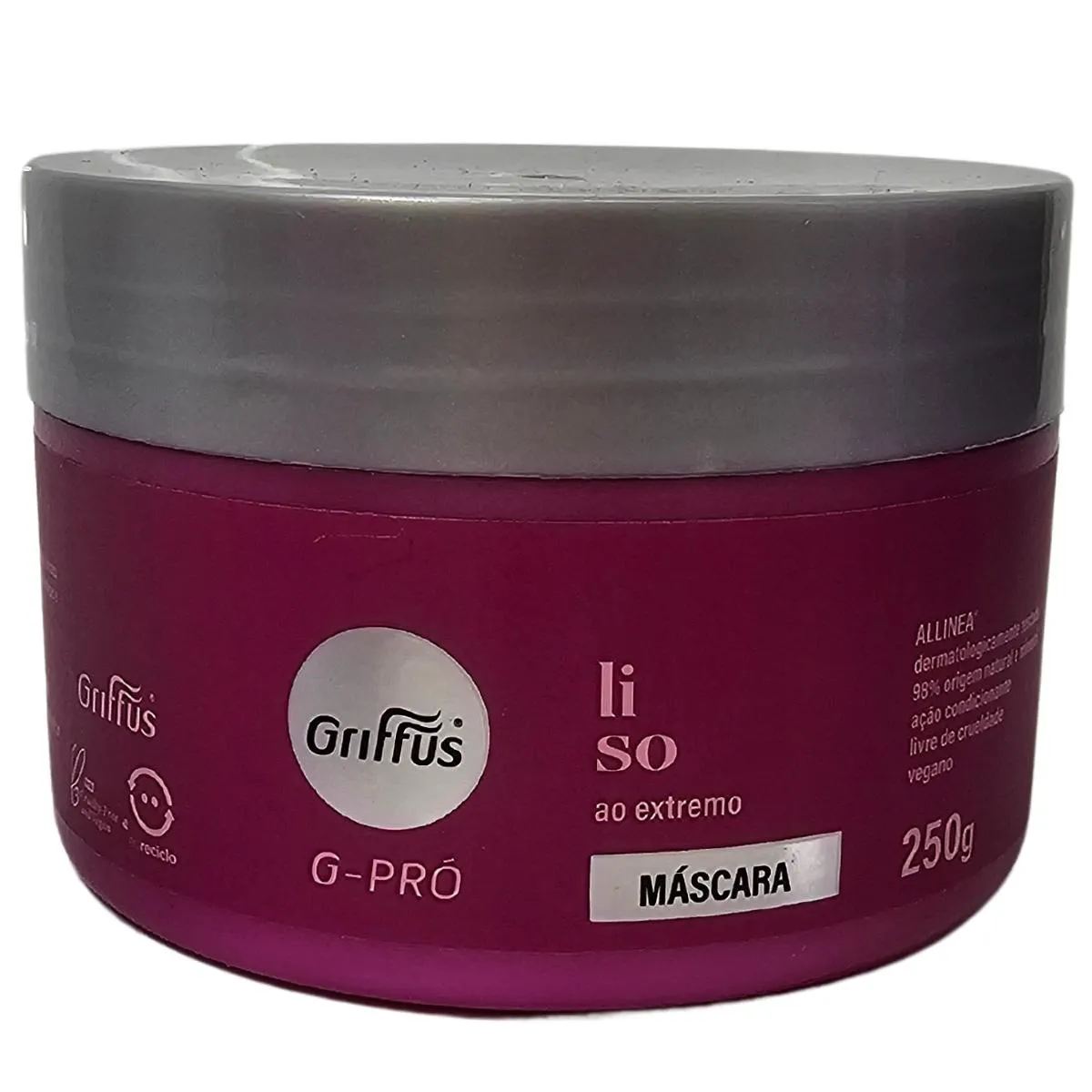 Máscara Liso Ao Extremo Vegano G-pró Griffus 250g