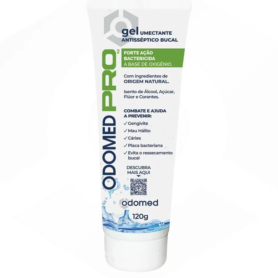 Antisséptico Bucal Gel 120G Odomed Pro