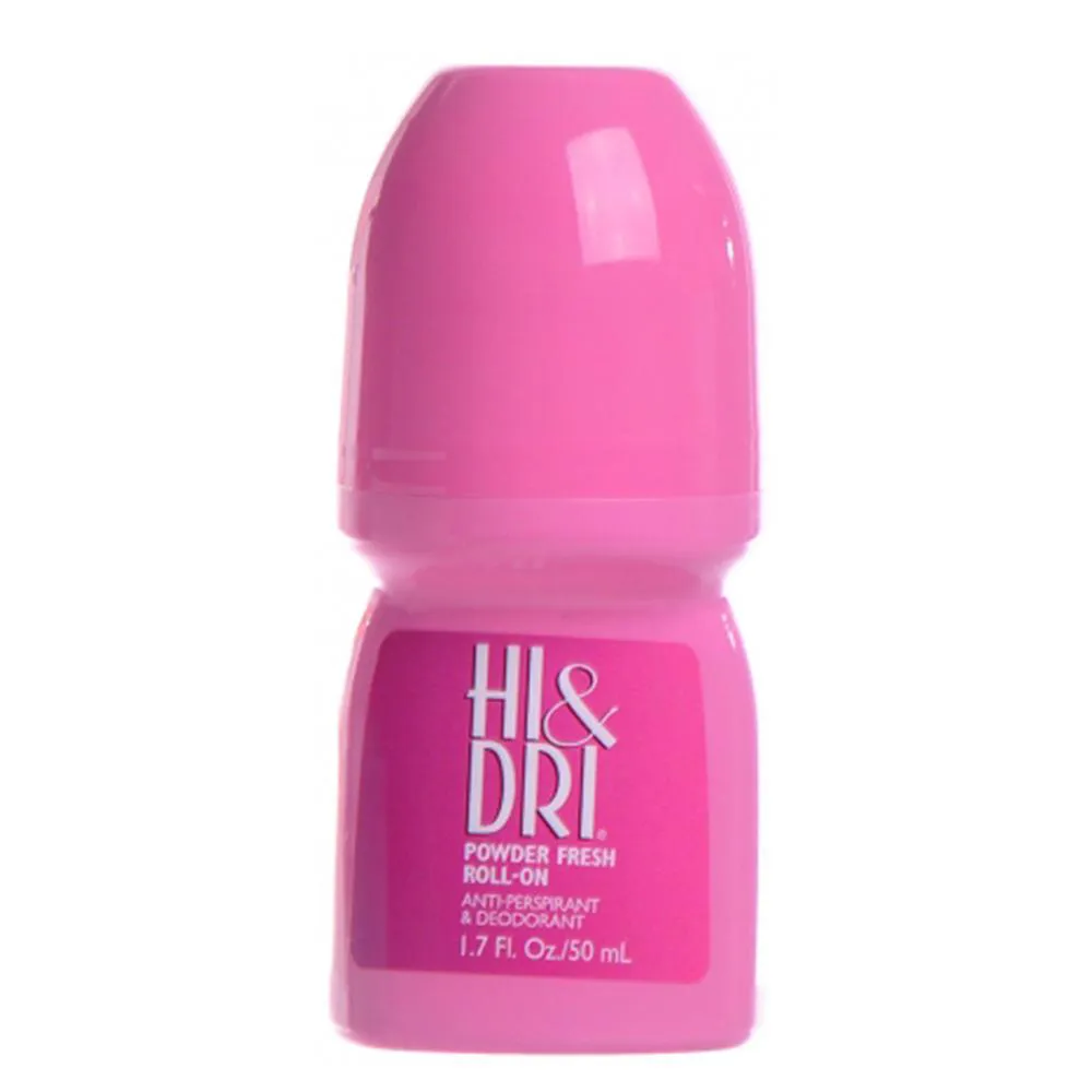 Desodorante Antitranspirante Roll-on Hi & Dri Powder Fresh 50ml