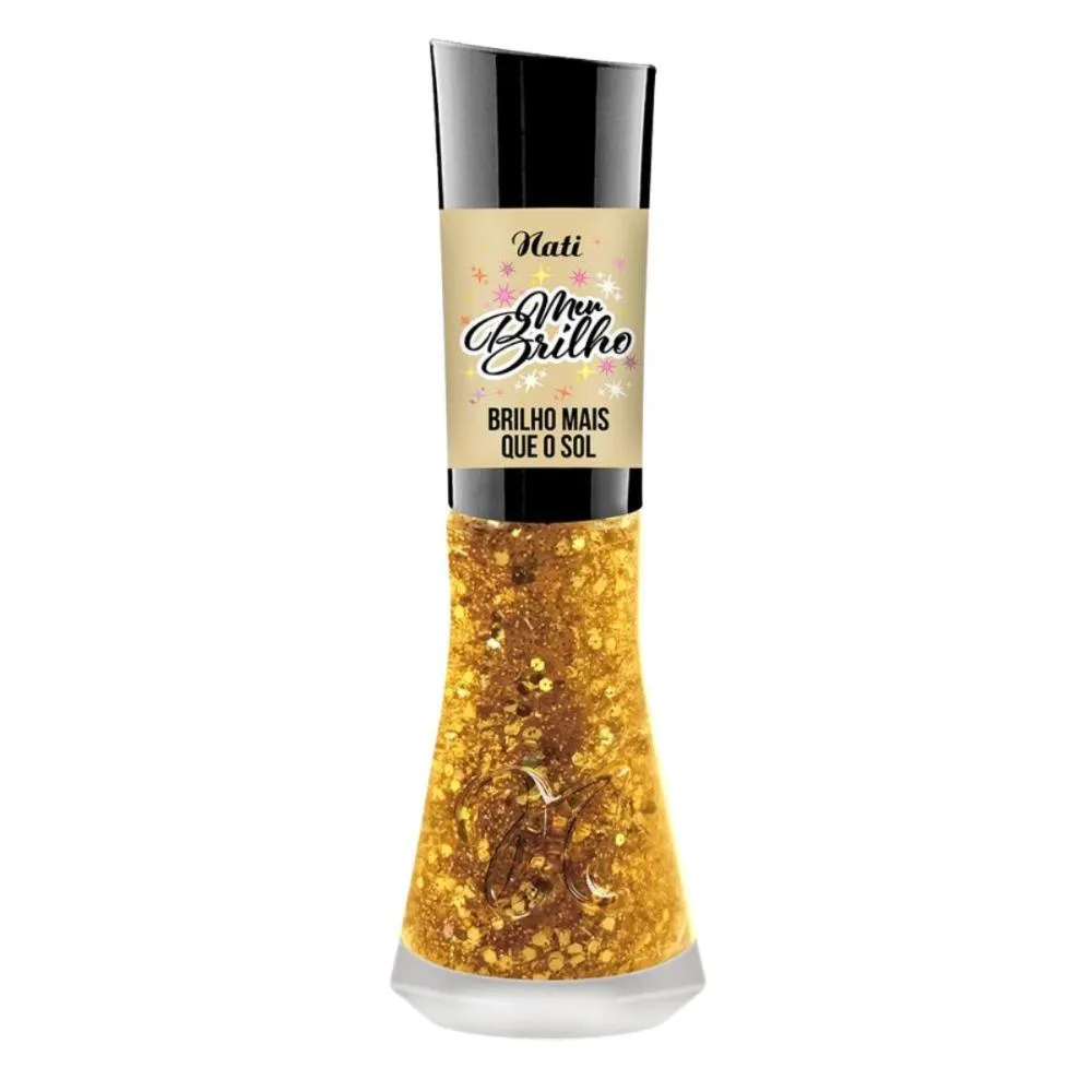 Esmalte Meu Brilho Nati Brilho Mais Que O Sol 8ml
