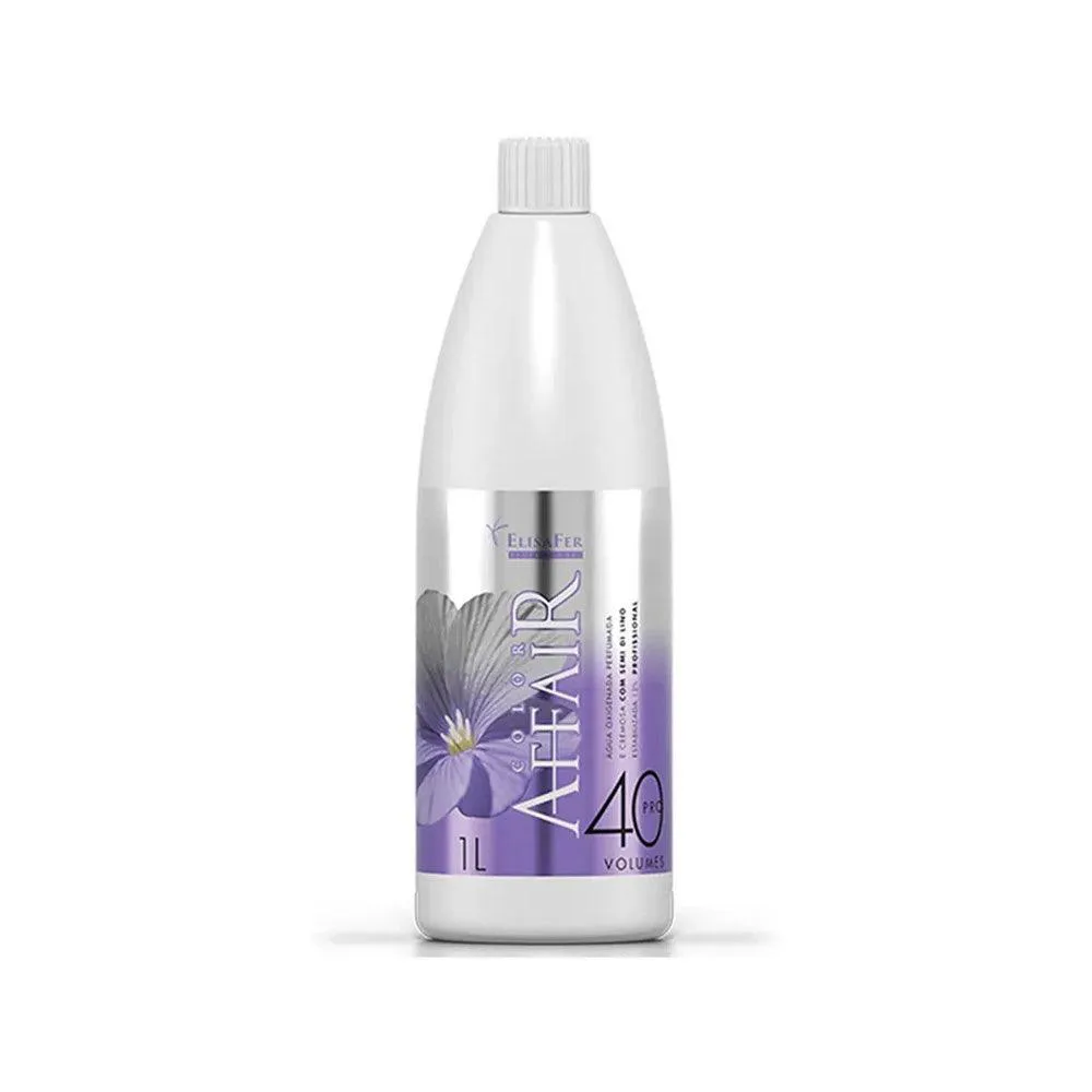 Água Oxigenada Elisafer Color Affair 40 Volumes 1000ml