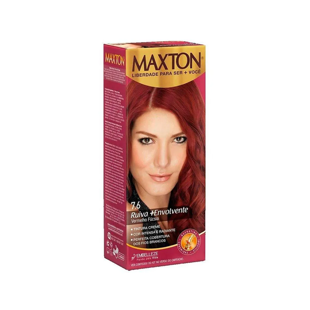 Tintura Maxton 6.66 Vermelho Festivo
