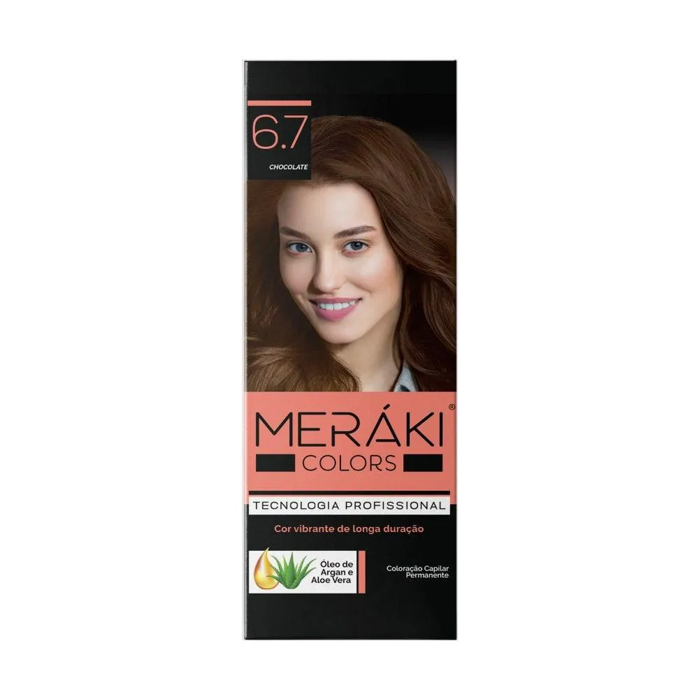 Kit Tintura Meráki Color Chocolate 6.7 125gr