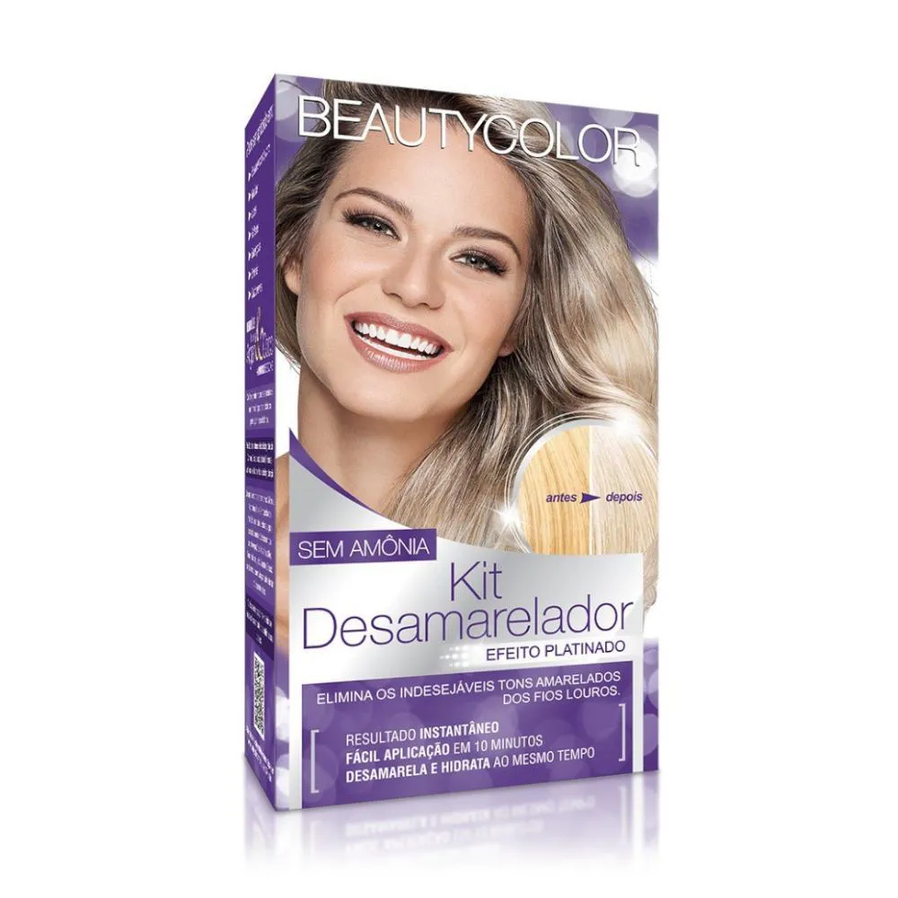 Tintura Beauty Color Desamarelador sem Amonia