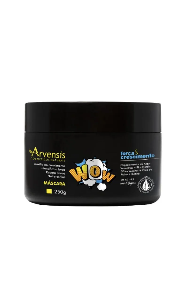 Máscara Wow Força e Crescimento 250G - Arvensis