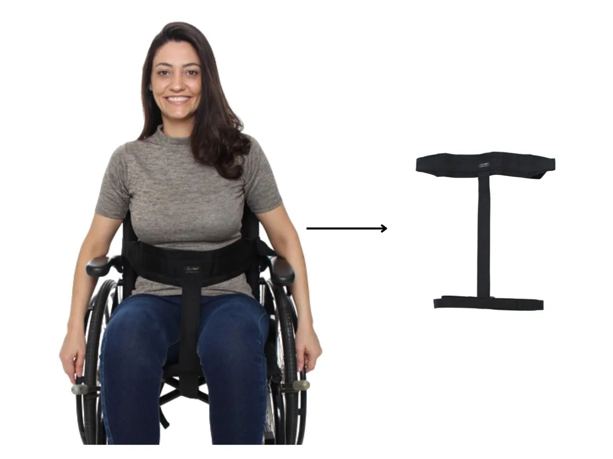 Cinto de Segurança para Cadeirante - Longevitech