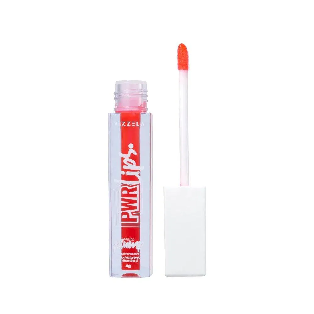 Brilho Labial Gloss Vizzela Power Lips Tint