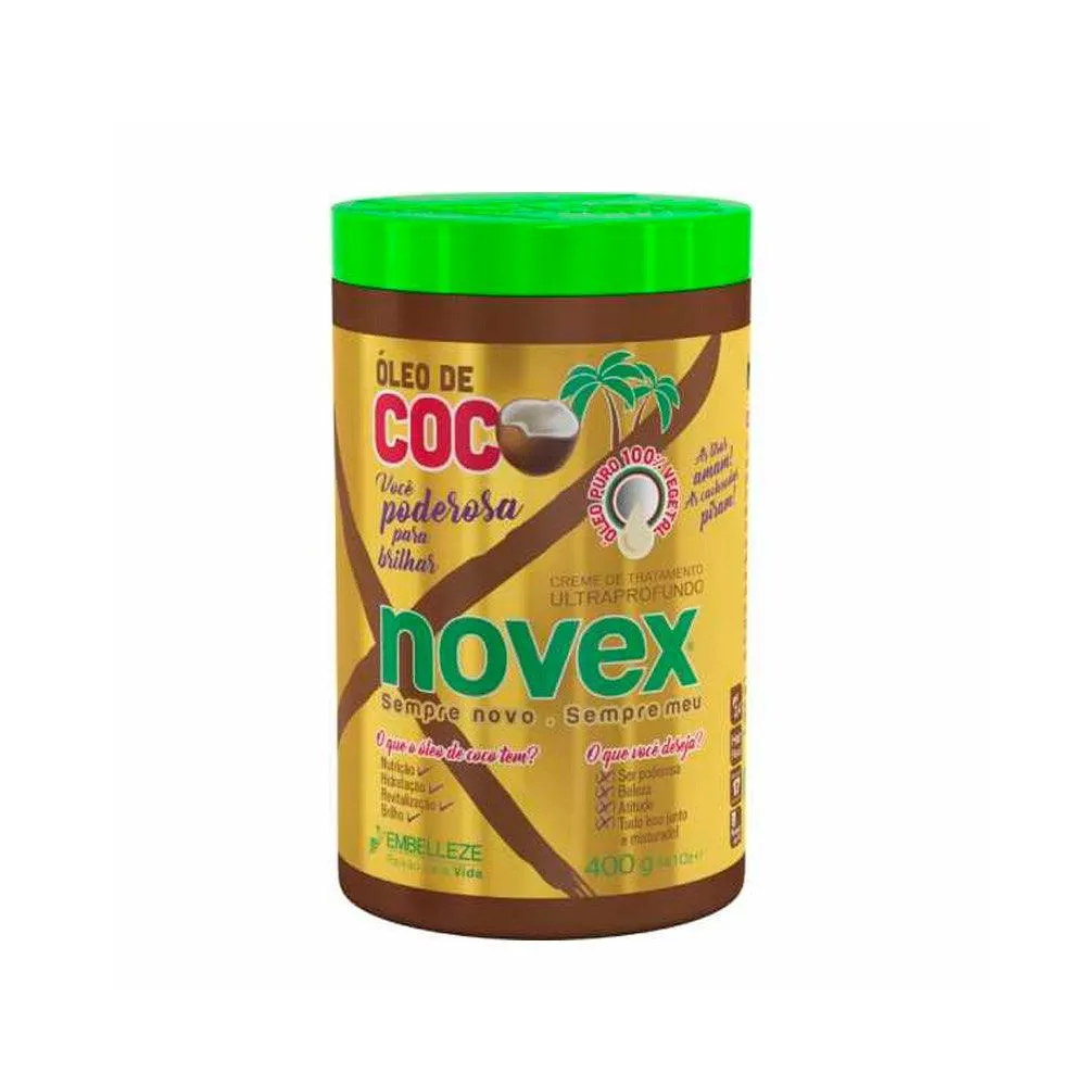 Máscara de Tratamento Novex Óleo de Coco 400g