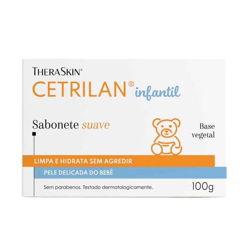 Theraskin Cetrilan Sabonete Barra 100g