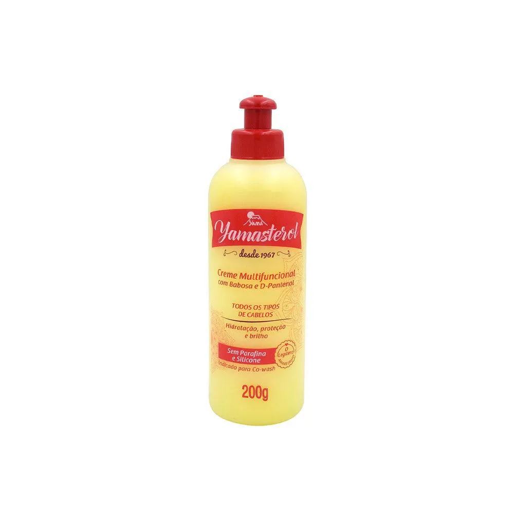 Creme para Pentear Yamasterol Babosa 200g
