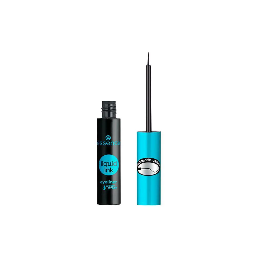 Essence Liquid Ink Preto Delineador Líquido Matte À Prova D'água 3ml