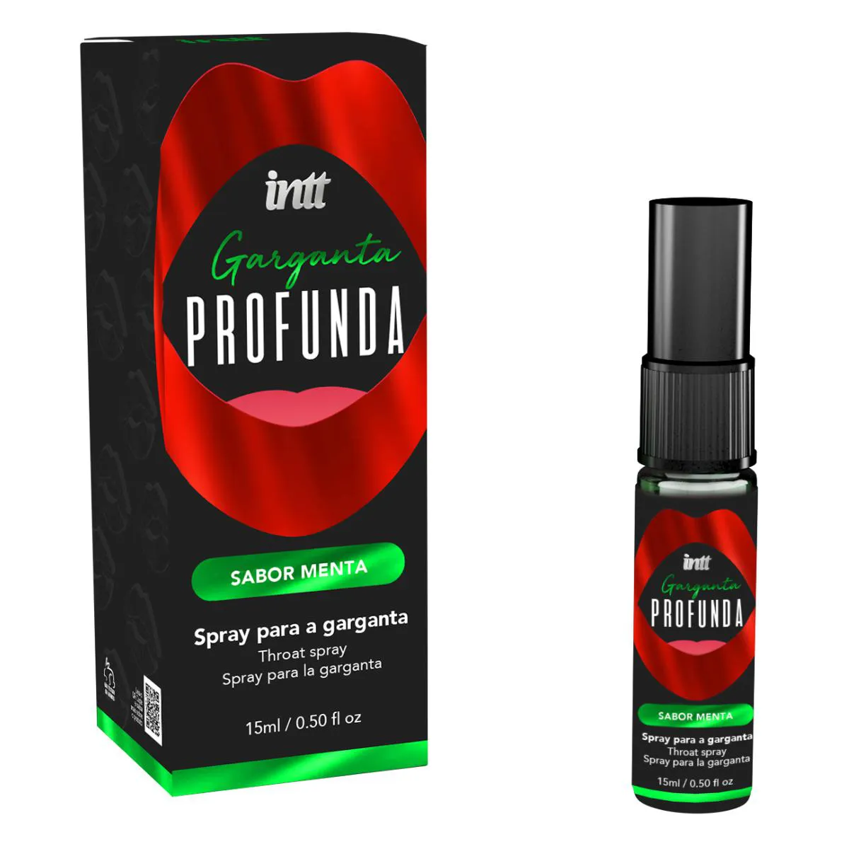 Garganta Profunda Spray Dessensibilizante 15ml - Intt Menta