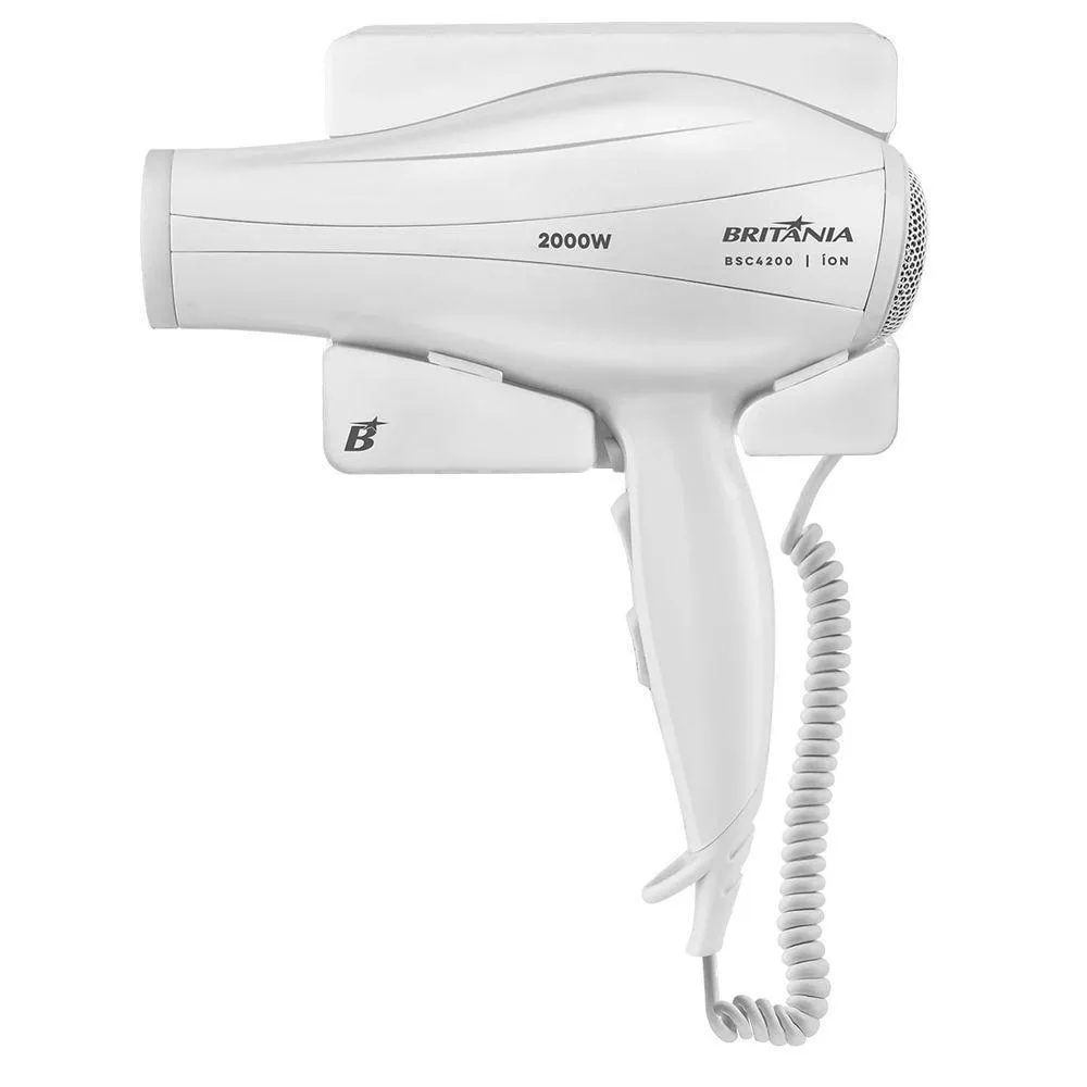 Secador de Cabelos Britânia Bsc4200 Tourmaline Íon2000w 127v 110v