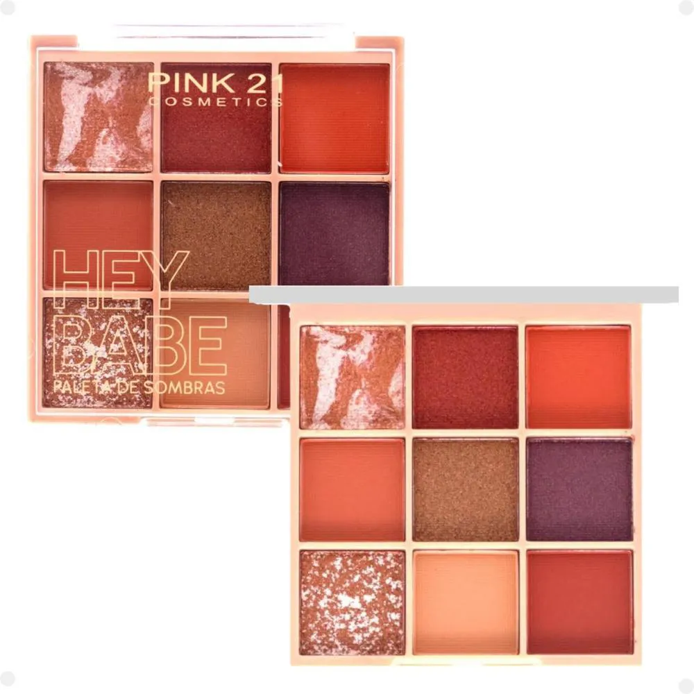 Paleta de Sombras Pink 21 Hey Babe 1 9g