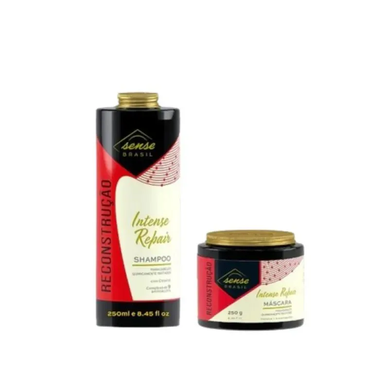 Kit Sense Brasil Intense Repair (Shampoo 250ml + Máscara 250gr )