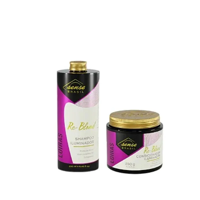 Kit Sense Brasil Re - Blond (Shampoo 250ml + Condicionador 250gr )