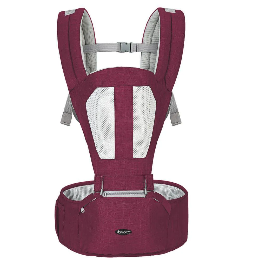 Canguru 5 em 1 Ergonômico Marsala (antigo Rosa Escuro) 15kg - Ibimboo