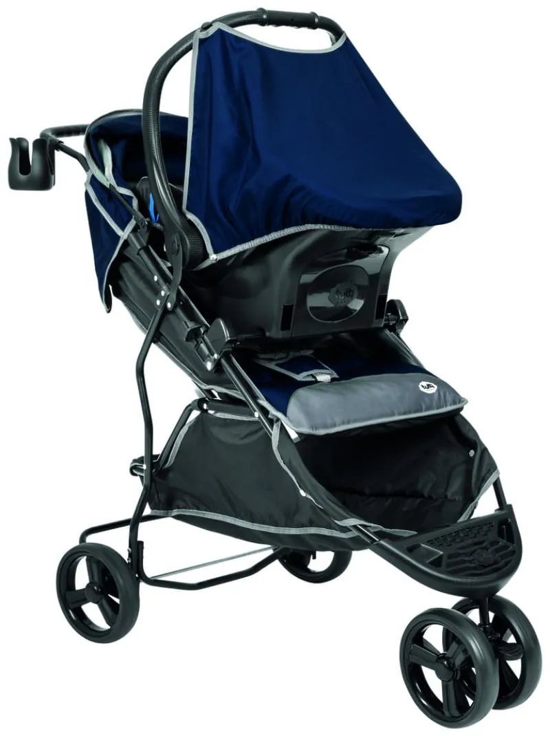 Carrinho de Bebê Evo Tutti Baby Azul