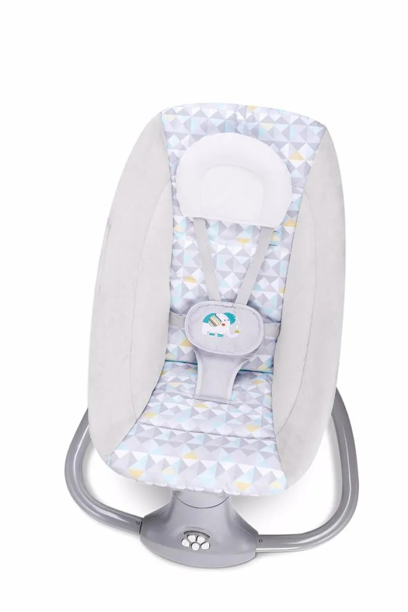 Cadeira de Descanso Techno Light Mastela até 18 Kg Cinza Fit