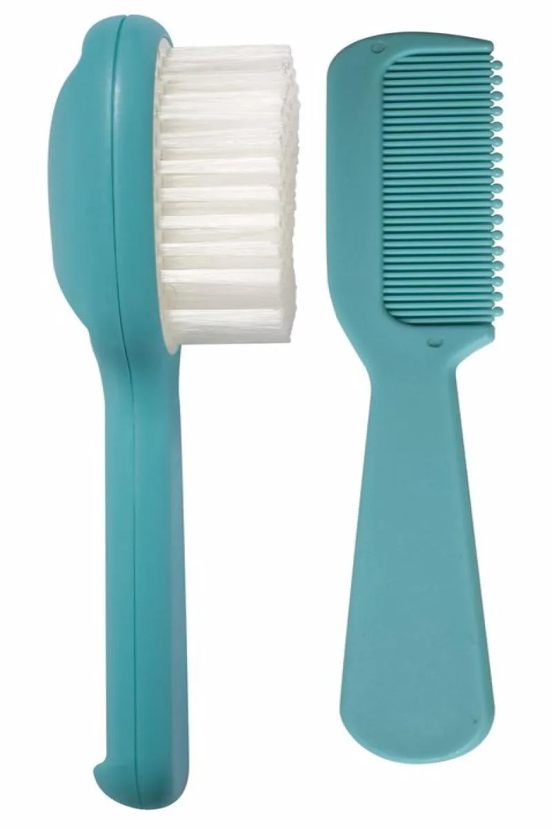 Kit Escova e Pente Azul