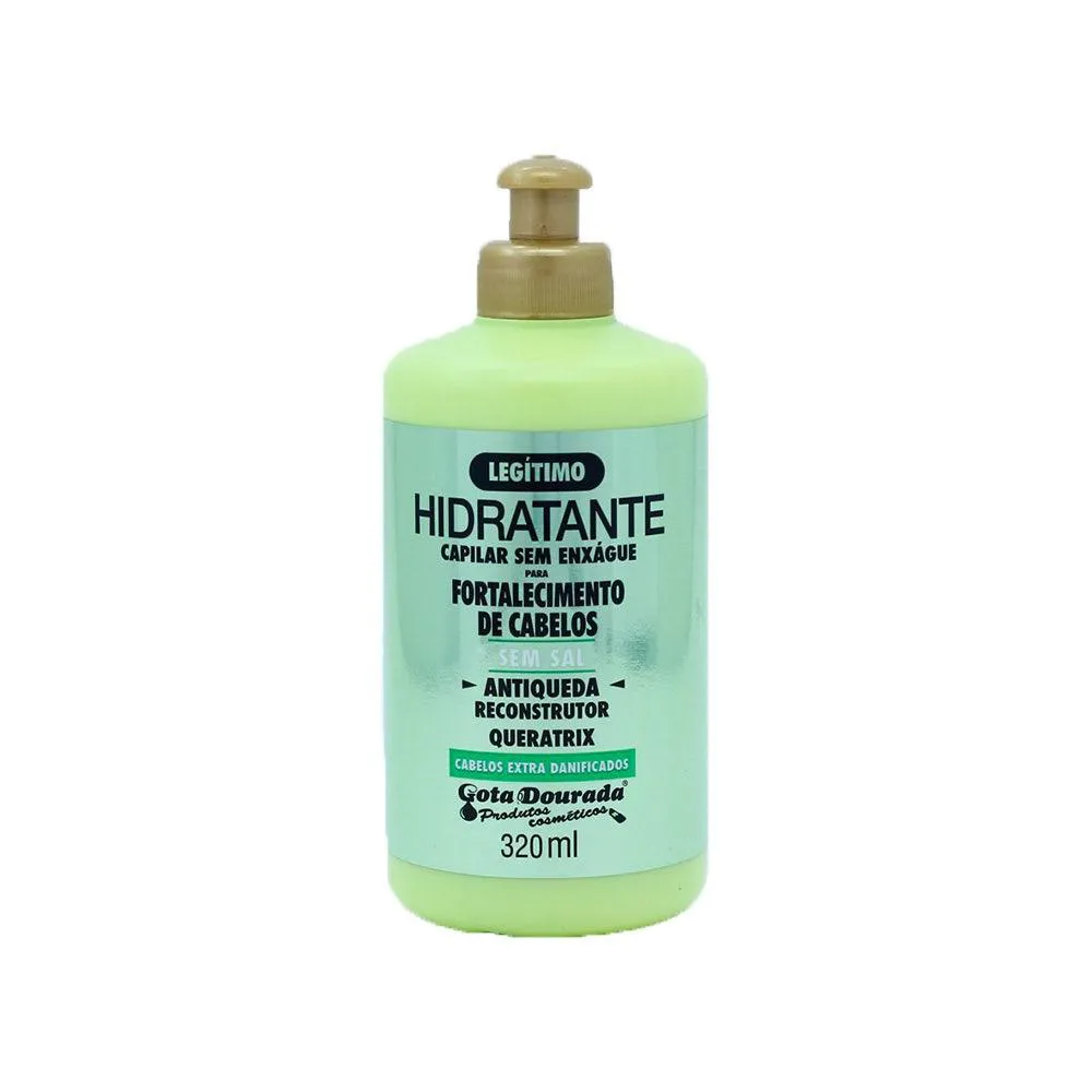 Creme para Pentear Gota Dourada Antiqueda 320ml