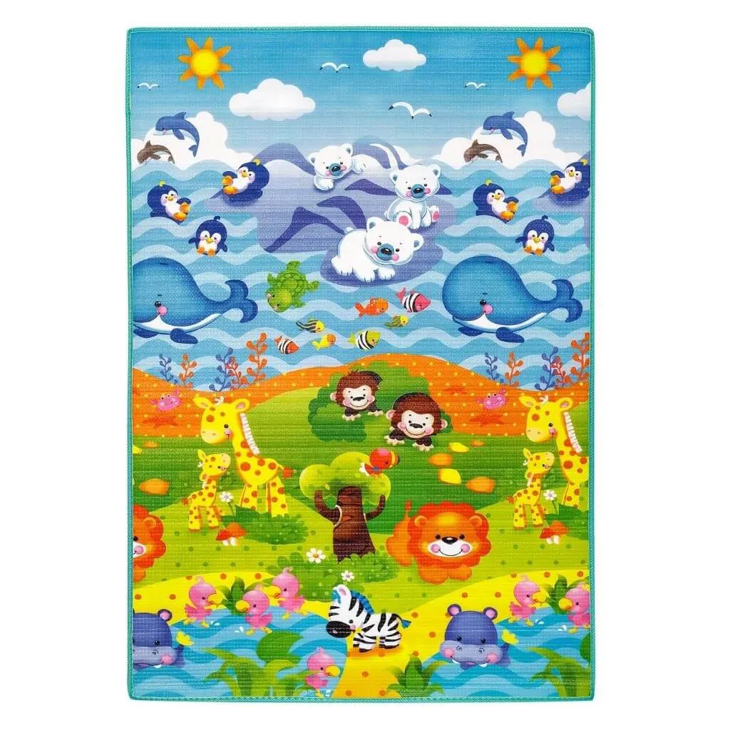 Tapete Epe Rolo Abcd Leão 200x180cm - Ibimboo