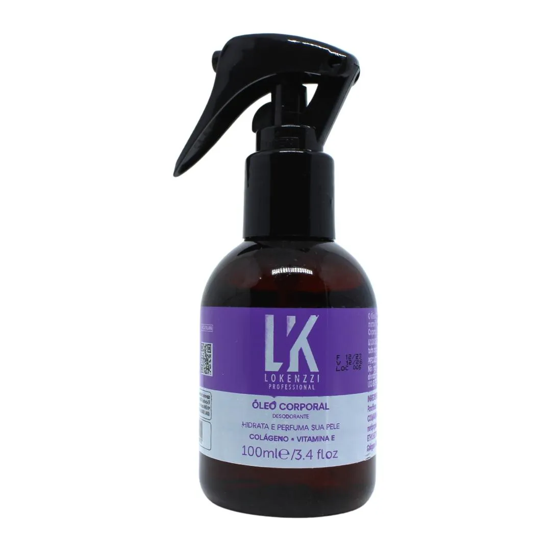 Óleo Corporal Hidratante Desodorante Lokenzzi 100ml