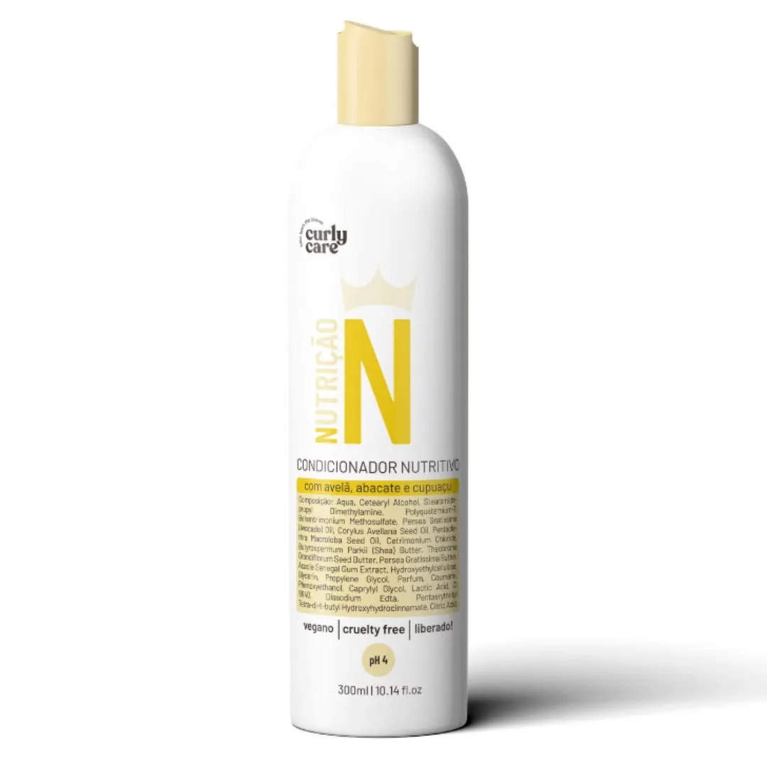Condicionador Curly Care N Nutrição Cacheados Crespos Maciez 300ml