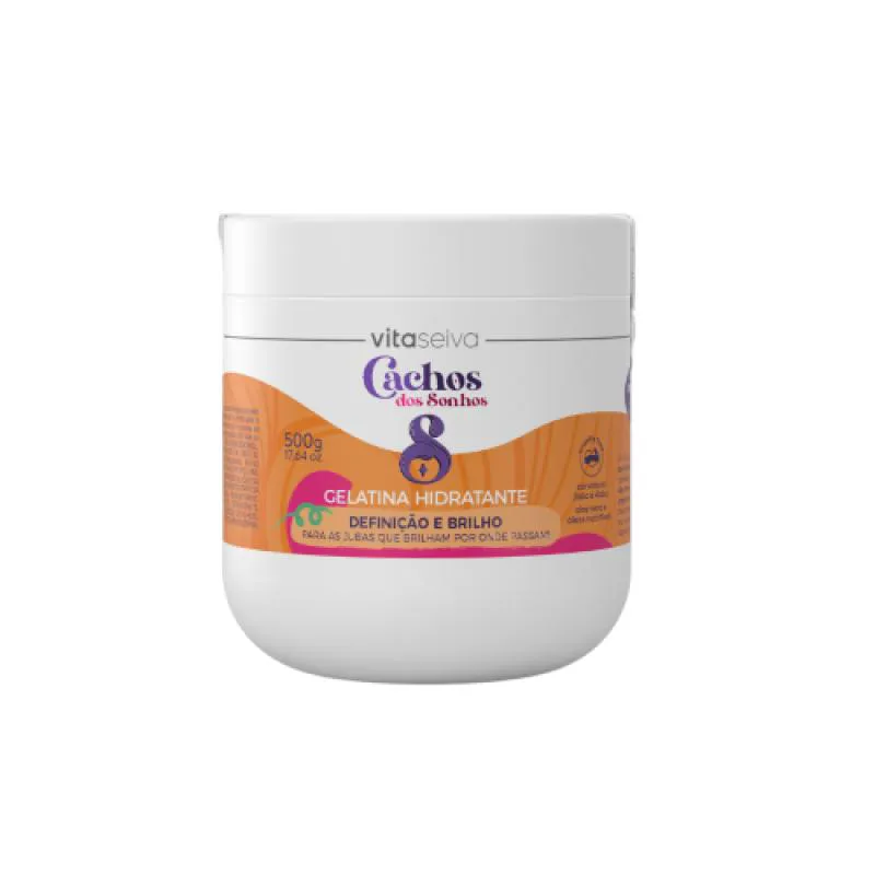 Gelatina Hidratante Cachos dos Sonhos 500G - Vita Seiva