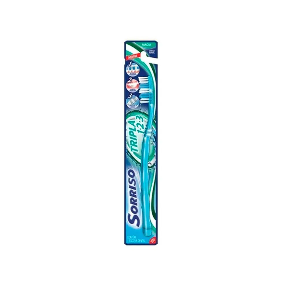 Escova Dental Sorriso Tripla Macia
