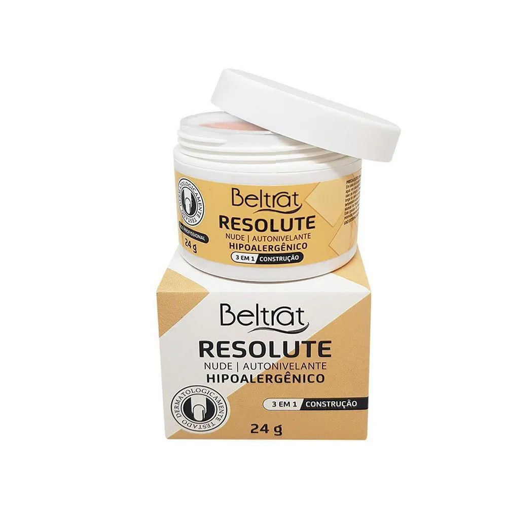 GEL RESOLUTE NUDE BELTRAT LED/UV - 24G