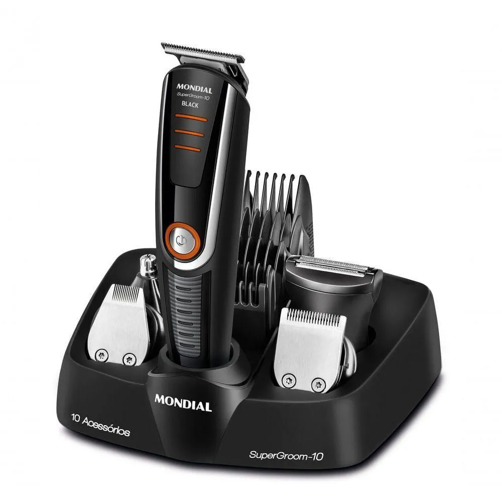 Aparador de Pelos Supergroom Mondial Bg-16 Body Groom Bg-16 Bivolt .