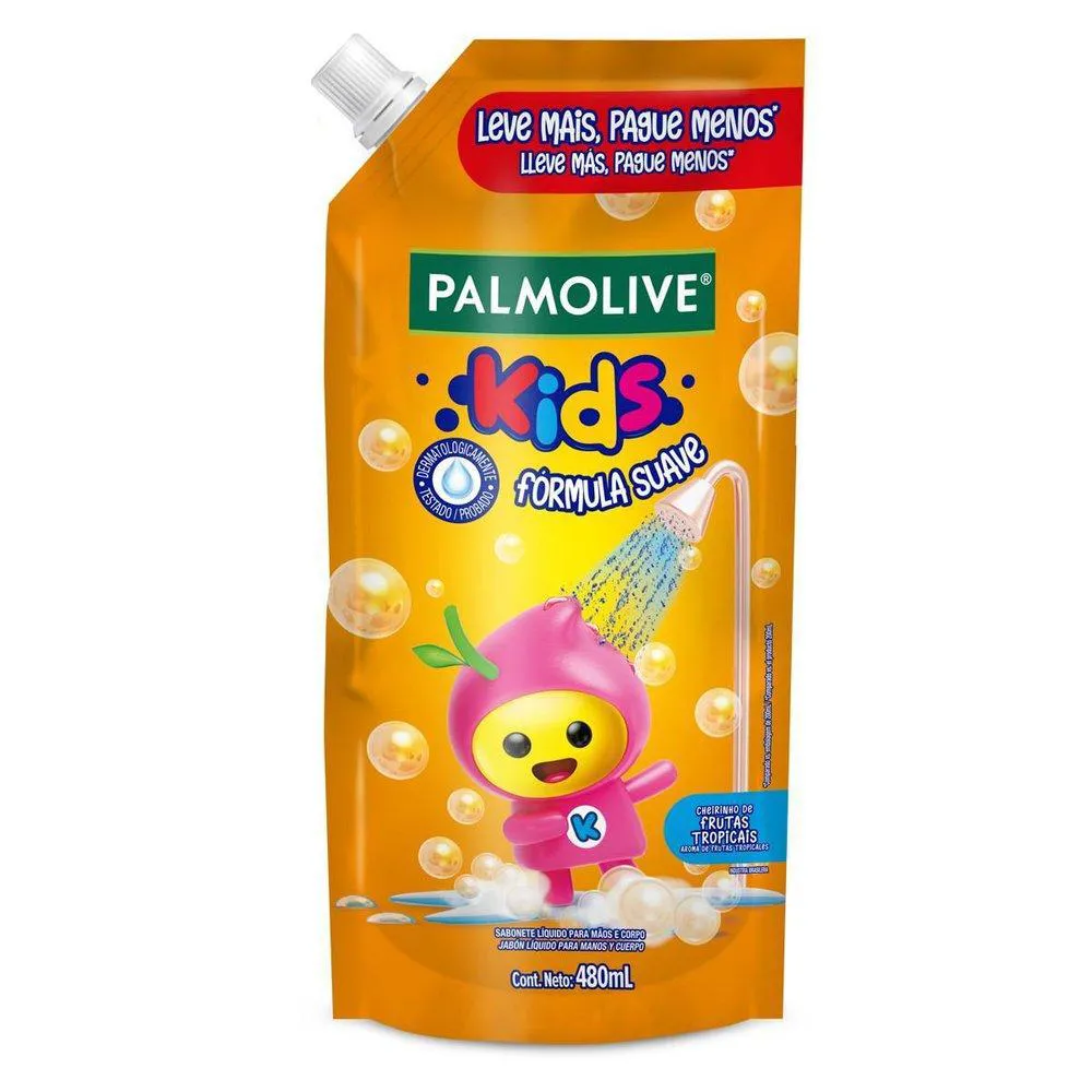Sabonete Líquido para as Mãos Palmolive Kids Splashers 480ml