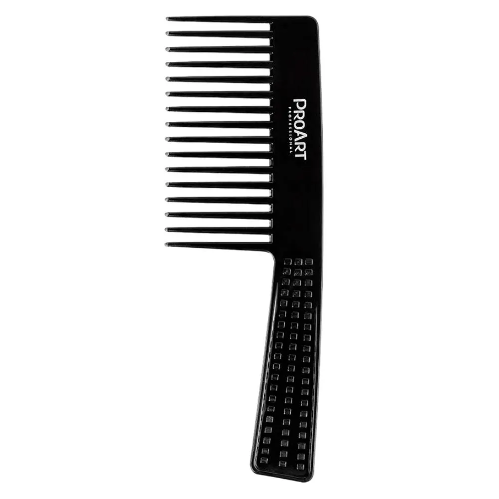 Pente Desembaraçante Dentes Longos Preto Proart