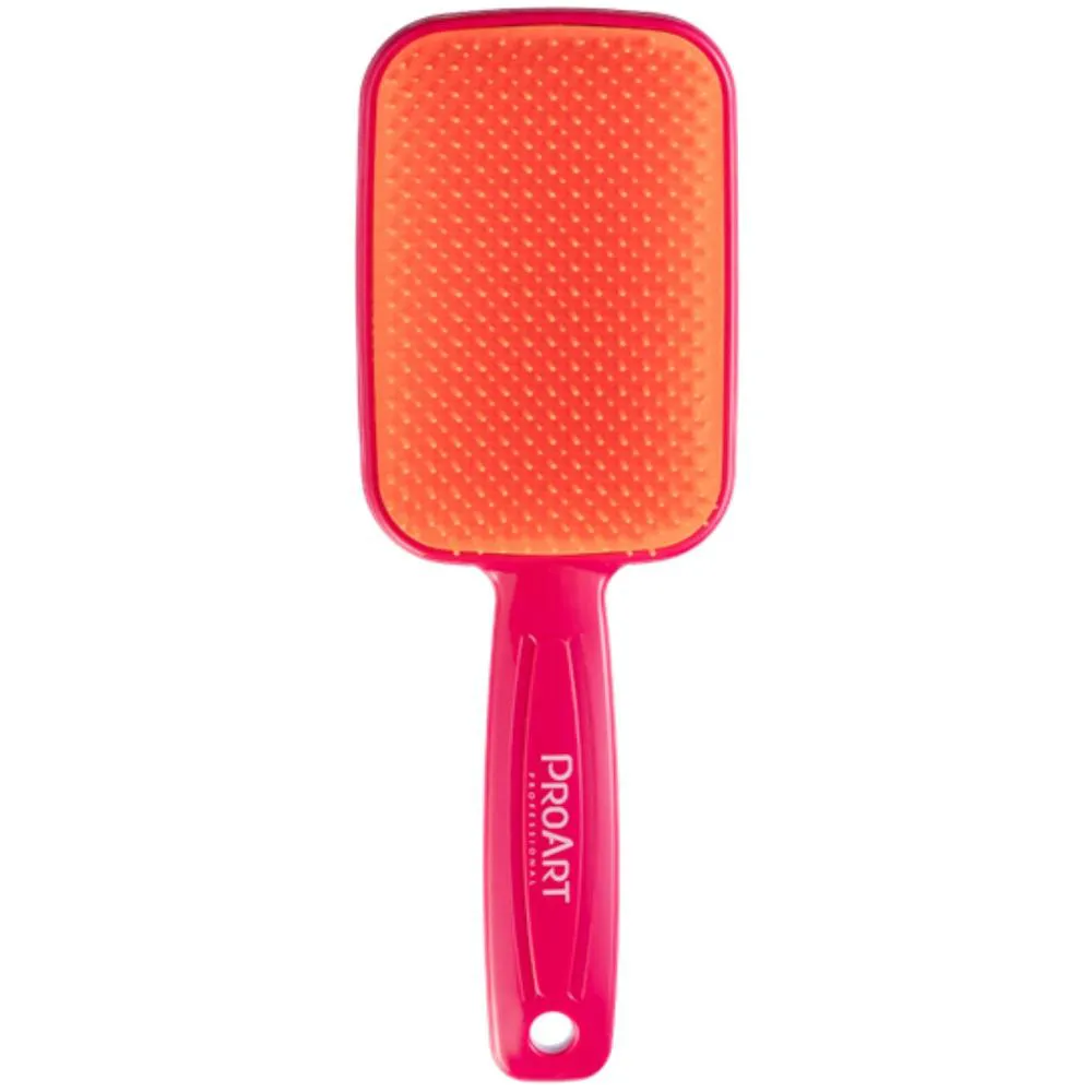 Escova Profissional Desembaraçante Rosa e Laranja Proart