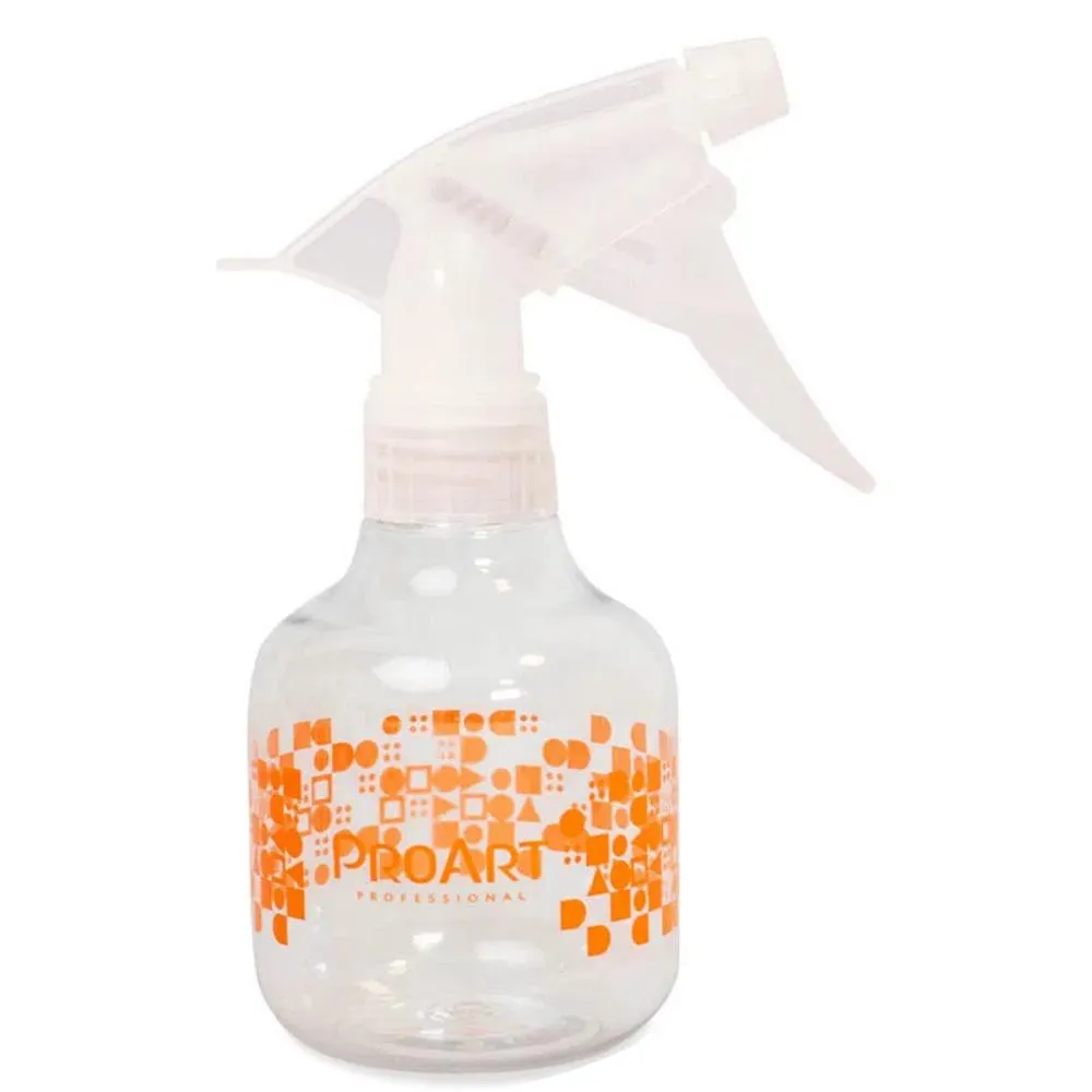 Pulverizador Plastico Transparente / Laranja 250ml Proart