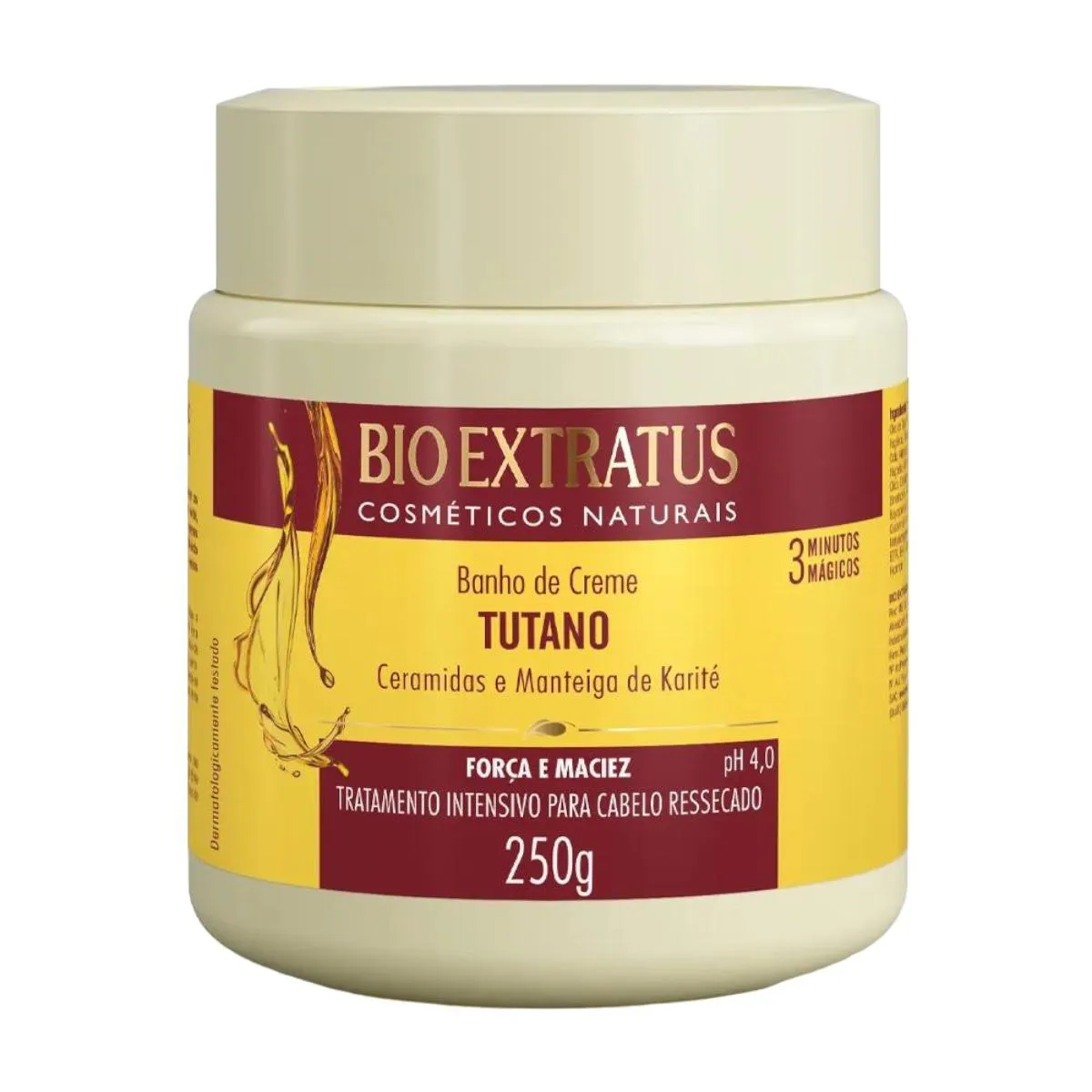 Banho de Creme Hidratação Fortalecedora Tutano 250 Ml Bio Extratus