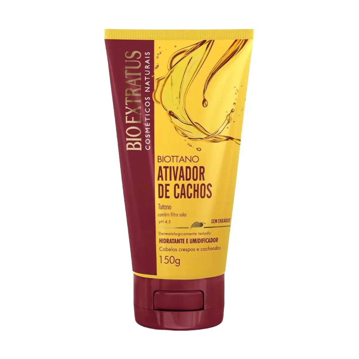 Biottano Umidificador Ativador de Cachos Tutano 150G Bio Extratus