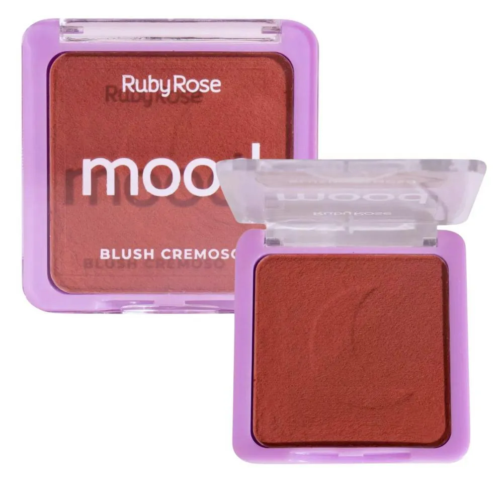 Blush Cremoso Ruby Rose Mood Cb04 Hb-f587-4