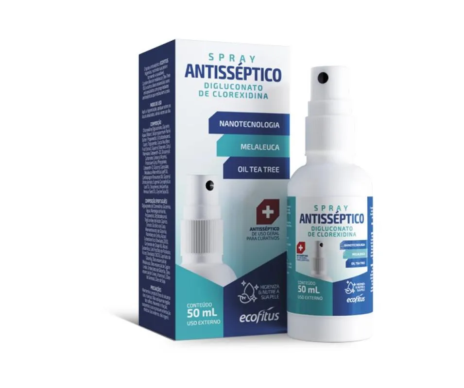 Antisséptico para Curativos 50ml - Ecofítus