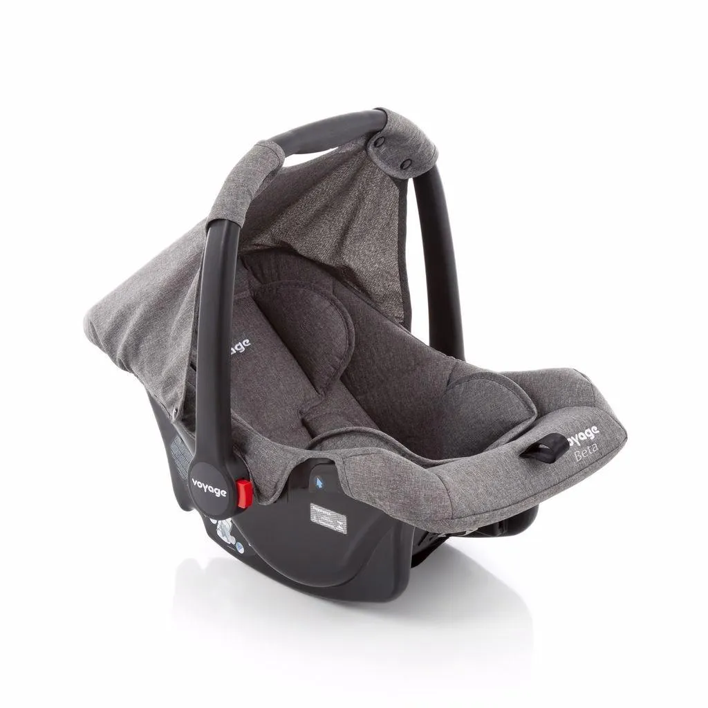 Bebê Conforto Beta Voyage Cinza Mescla