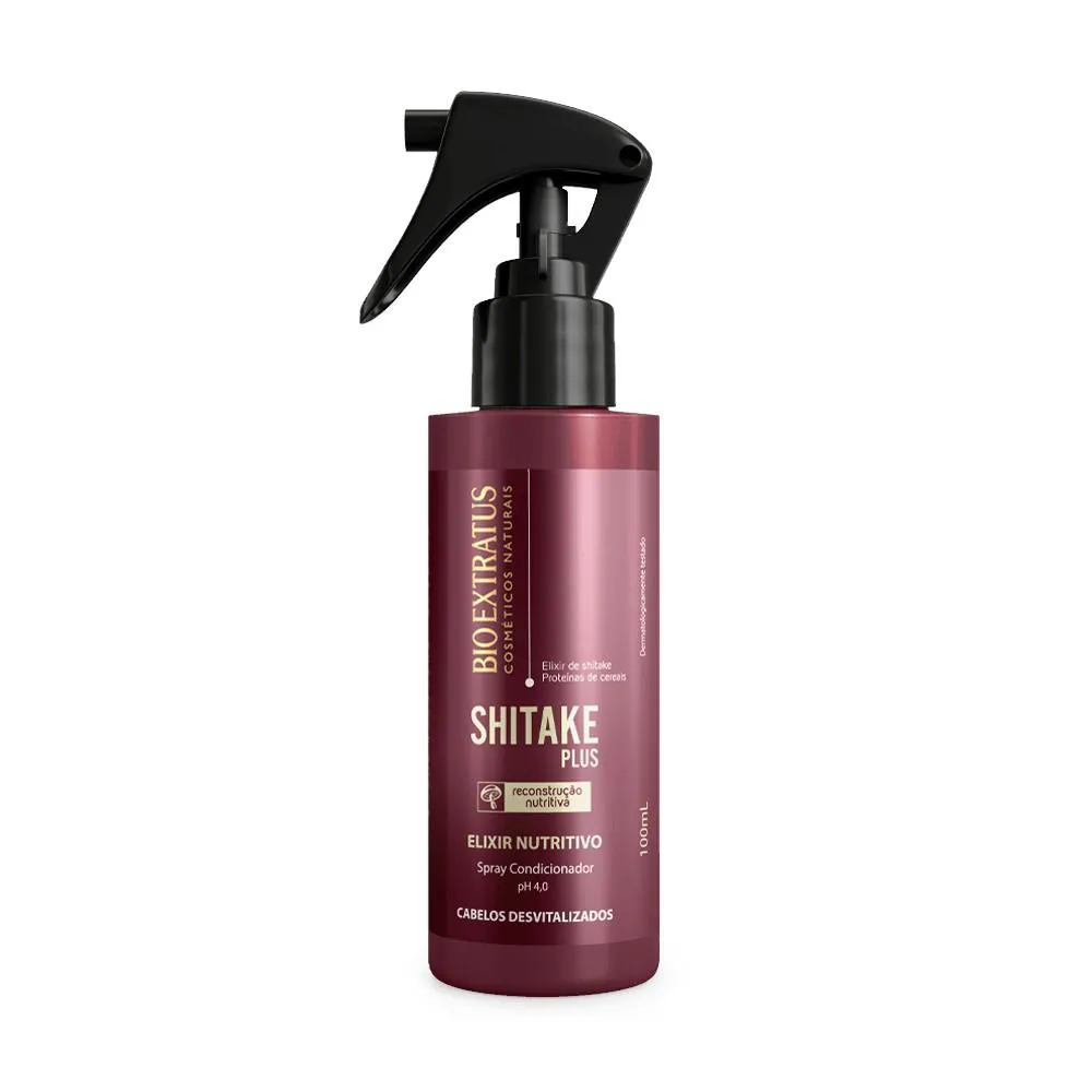 Spray Elixir Limpeza Nutritiva Plus Shitake 100 Ml Bio Extratus